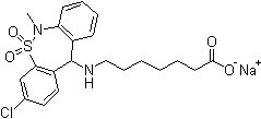 Tianeptine sodium